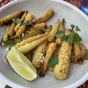 Baby Corn Elote