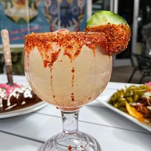 dessert, drink