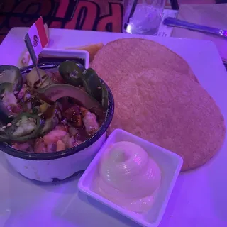 3P. Ceviche De Camaron al Mango