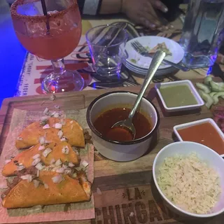 3P. Side Beans & Rice