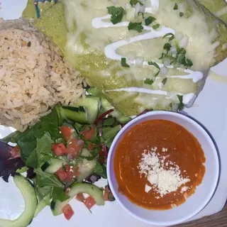3P. ENCHILADAS POLLO