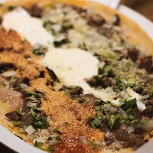 Each of our Huaraches are made with handmade tortillas