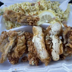 Lemon chicken allegedly