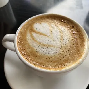 Latte with oat milk