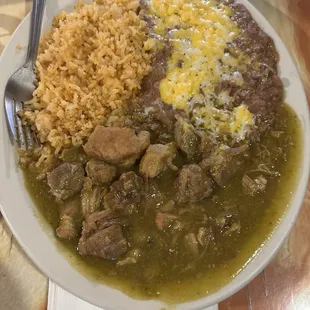 The best chile verde pork