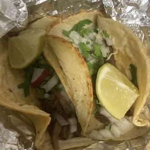 Lengua tacos