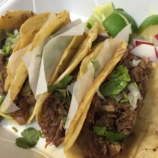 Steak tacos.