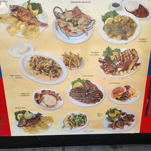 ramen and noodles, menu