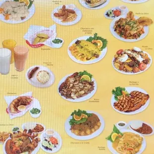 ramen and noodles, menu