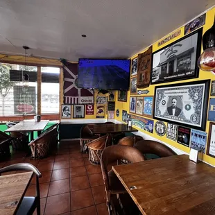 the interior of a restaurant