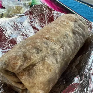 Cabeza burrito, no beans