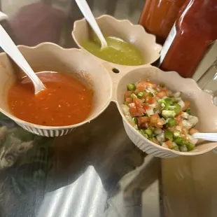 Complementary salsas