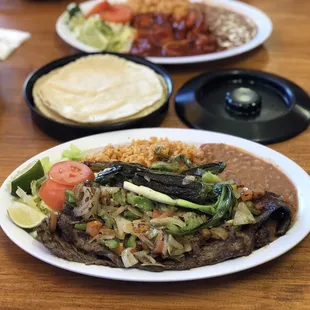 Carne Asada plate