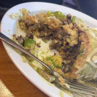 Steak with all the fixings