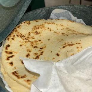 Handmade tortillas
