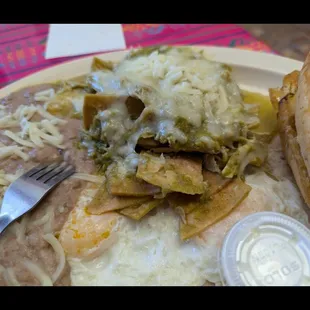 Chilaquiles verdes