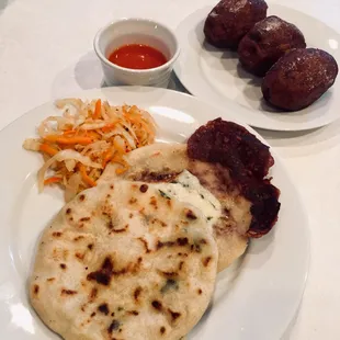 take out: pupusas &amp; empanadas de platano