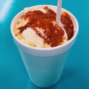 corn in a (togo) cup