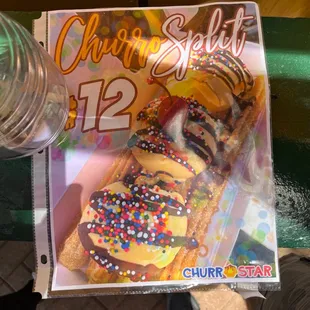 Churro split
