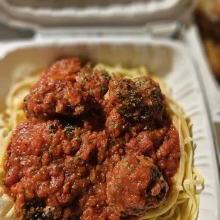 Linguine Meatball