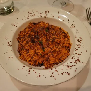 Pasta Cruzza cun Arrizonis