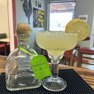 The "El Gallo" Signature top shelf Margarita!  We named it after Beto Cienega's El Gallo Lounge back in the late 80's and 90's.