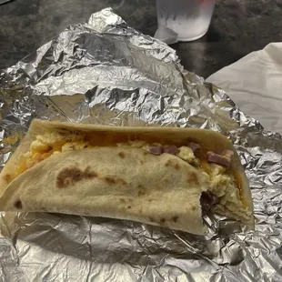 Took a bite already but a pretty good size!