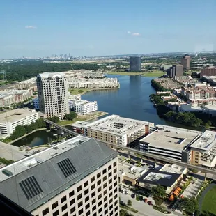 The view from La Cima Club in Las Colinas.