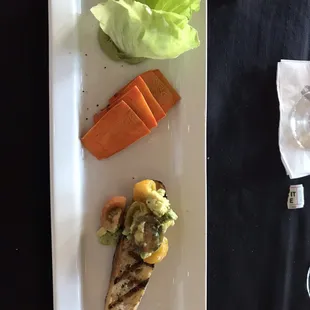 Great vegan dinner at the T2 Wine Dinner. Thank you Chief Brian!