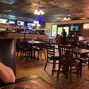 Interior looking towards entrance/bar