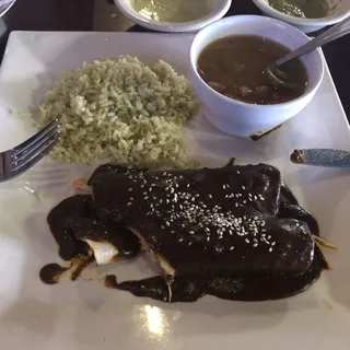 Enchiladas de Mole