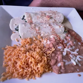 Spinach Enchiladas