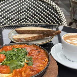 Shakshuka and Cappucino