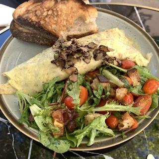 Creamy Duck & Truffle Omelette