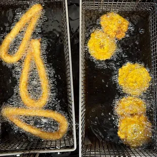 Churros and Delicious Tostones.