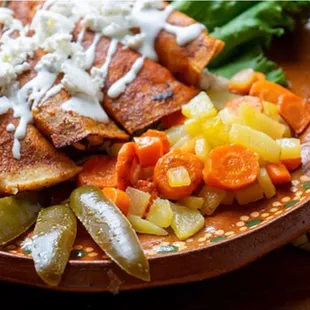 Enchiladas Michoacánas
