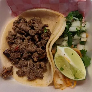 Asada taco