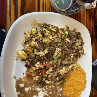 Machaca con Huevo