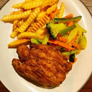 Catfish Dinner Plate