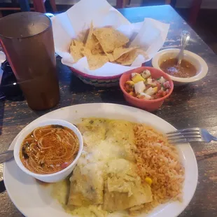 Chicken Enchiladas