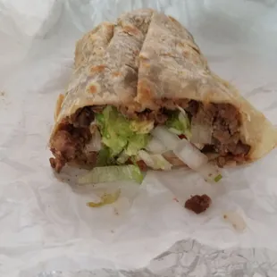 Carne Asada Burrito