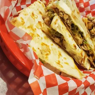 Chicken Quesadilla!!