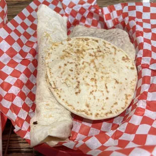 Chicharron Verde Burrito