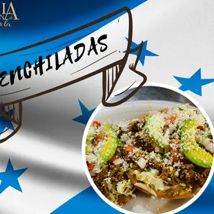 Enchiladas Catrachas