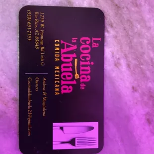 a credit card
