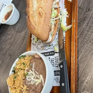 Torta de lomo dinner