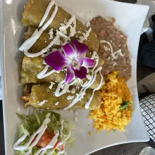 Enchiladas Verdes