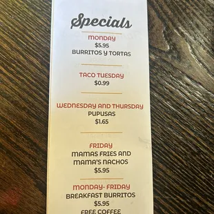 It didn't say anything about asada ?