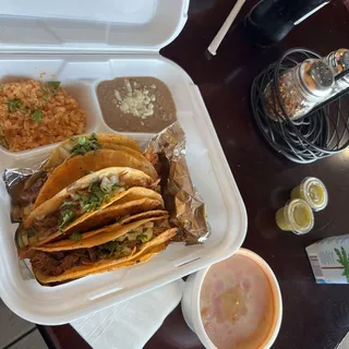 Taco Plate Combo