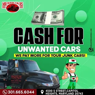 cash for unwanted cars